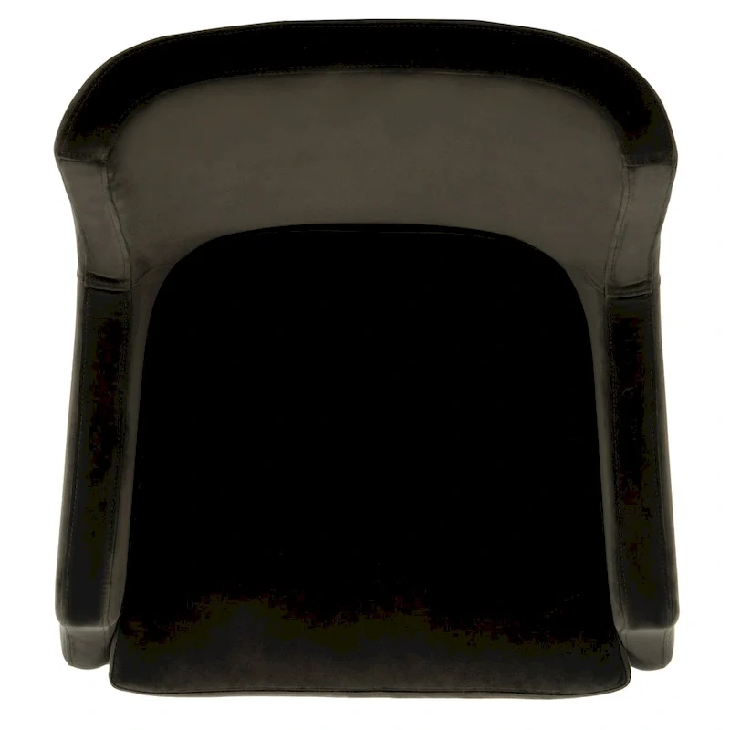 SAFAVIEH Couture Anjanette Velvet Arm Chair - 28 W x 29.9 D x 35.4 H - 28Wx30Dx35H