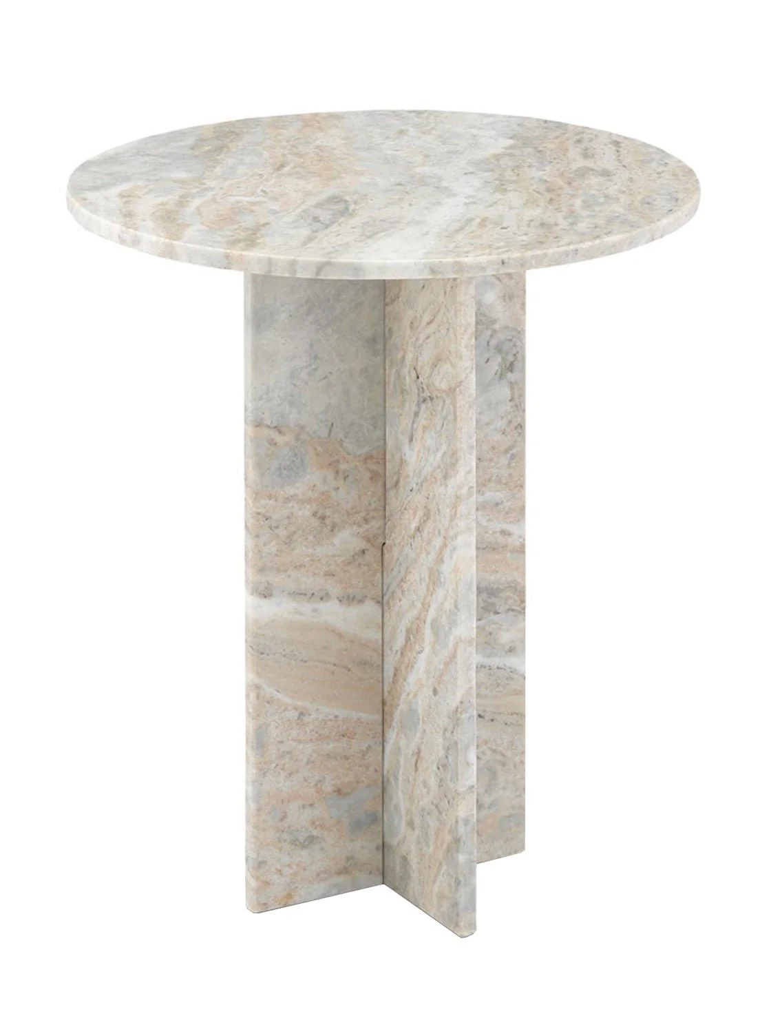 Hartley Side Table - Stone Top