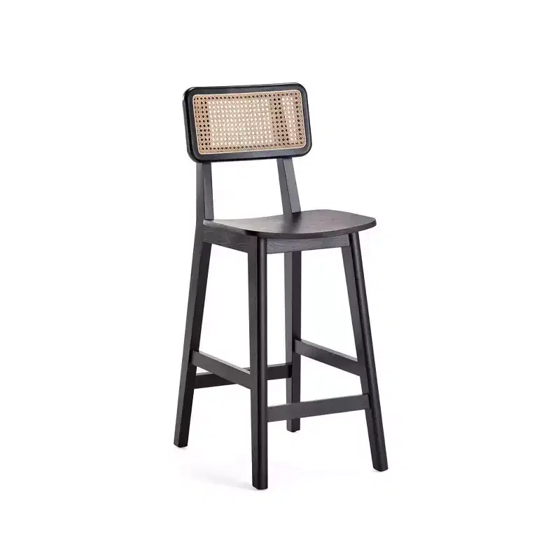 Versailles Wood Counter Height Barstool - Manhattan Comfort