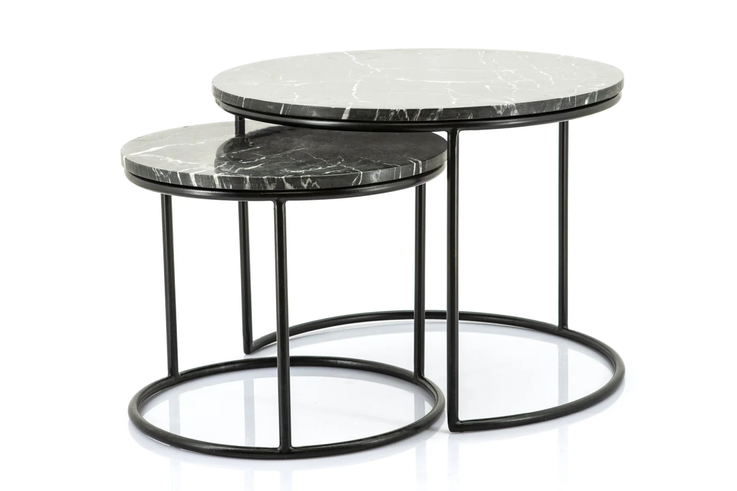 Marble Nesting Coffee Tables (2)