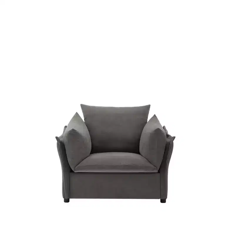 Chenille Oversized Chair: Modern, Stylish, and Comfy