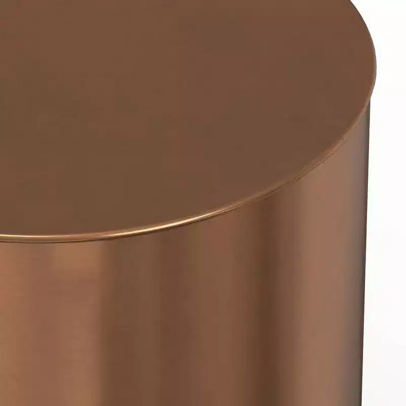 Lance Metal Cylinder Accent Table Ombre - WyndenHall