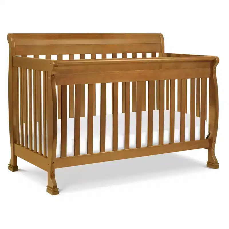 4-in-1 Convertible Crib – Solid Pine Wood