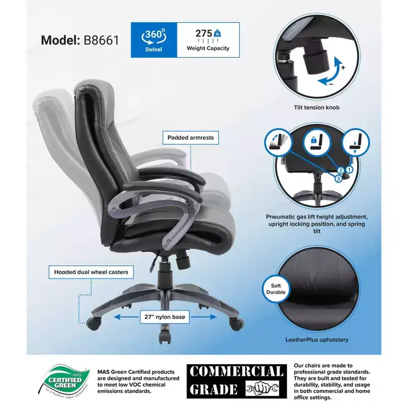 Double Layer Executive Chair - Boss Office Products