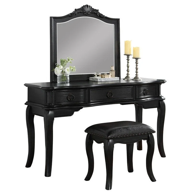 Poundex Vanity 2pc Set