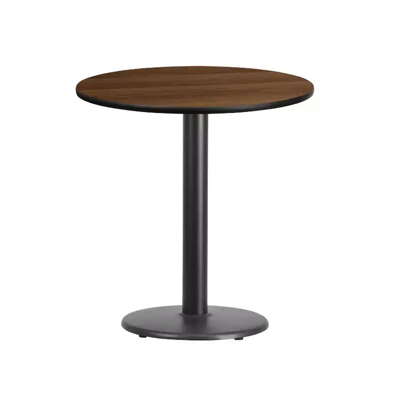 Emma and Oliver 24 Round Laminate Table Top with 18 Round Table Height Base