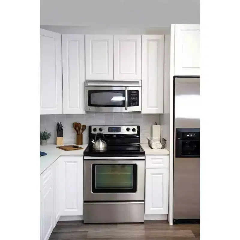 CASAINC 30 in. W x 24 in. D x 34.5 in. H Base Kitchen Cabinet with Drawer and Soft-Close Hinges  Plywood RTA Cabinet