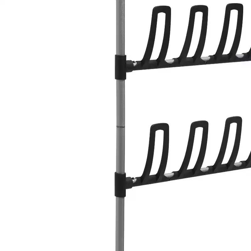 Overdoor 12 Pair Shoe Rack Basic Collection
