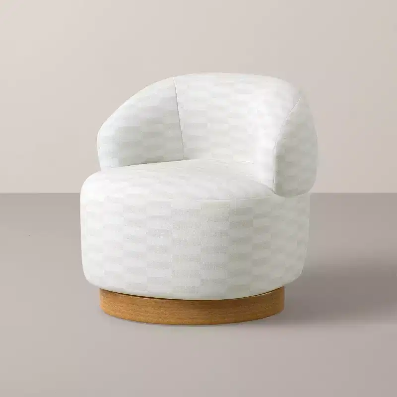 Swivel Chair with Plinth - Hearth & Hand with Magnolia