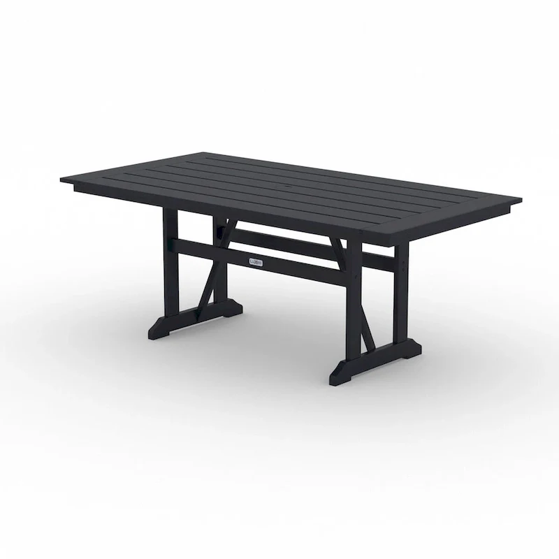LuXeo Tuscany HDPE Swivel Dining 6-Piece Set