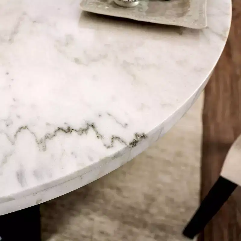 5pc Buckley Dining Set - HOMES: Inside + Out: Marble Top