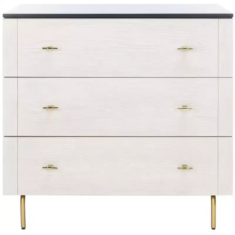 Genevieve 3 Drawer Dresser - DRS5000 - Safavieh