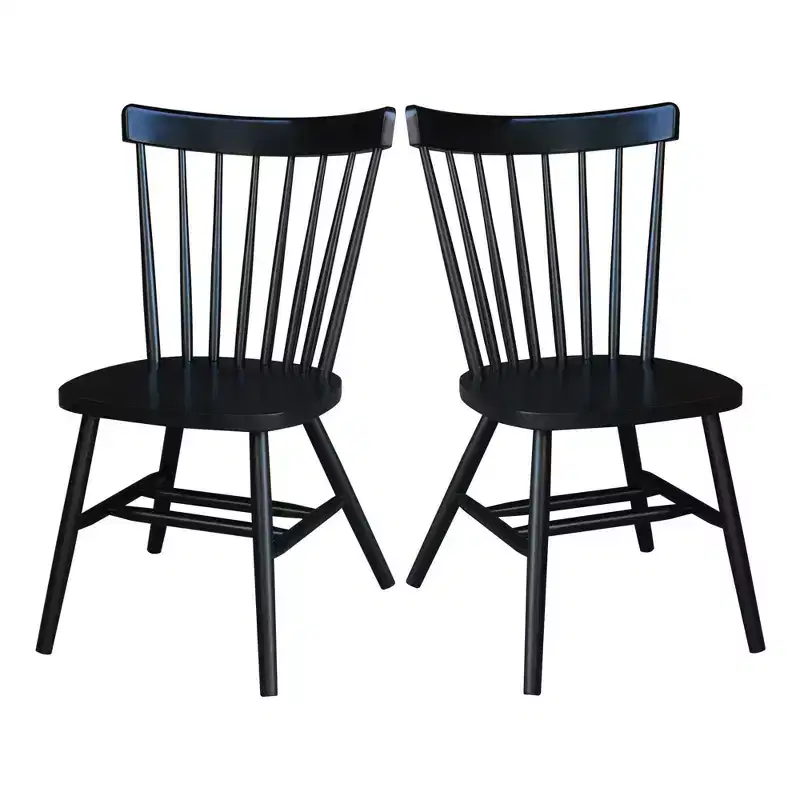 International Concepts Copenhagen Armless Chair with Plain Legs