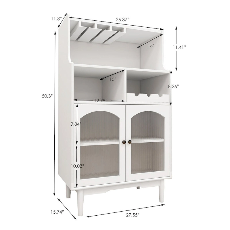 Wine cabinet with Removable wine rack