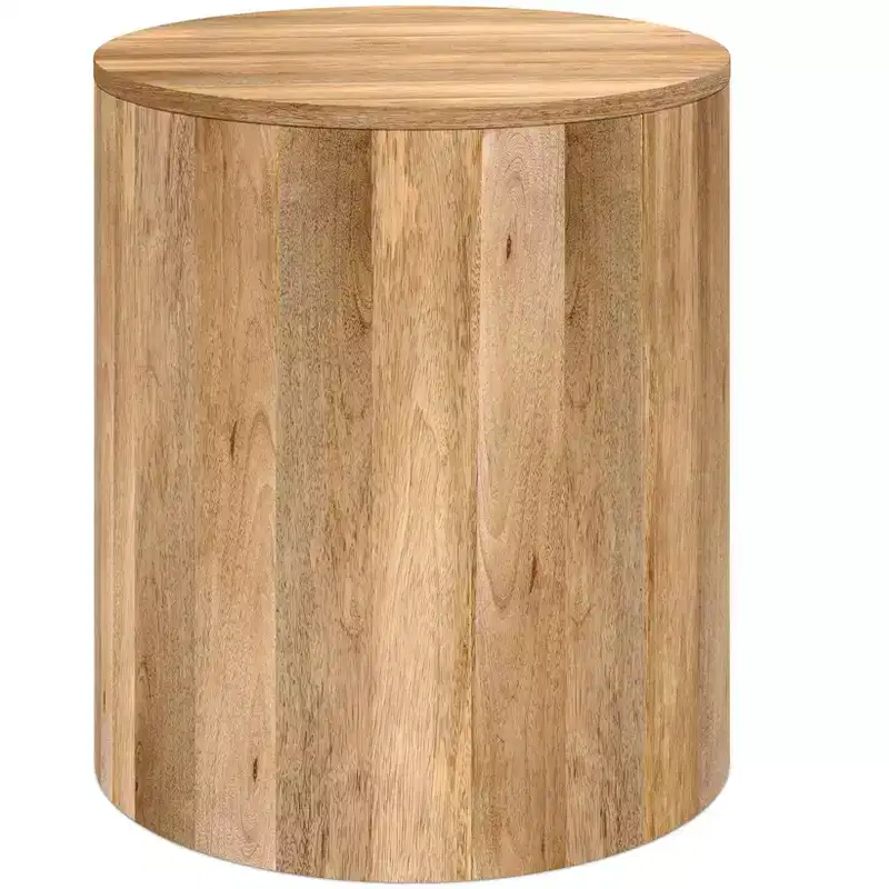 Hillmount 20 inch Wide Solid Mango Contemporary End Table