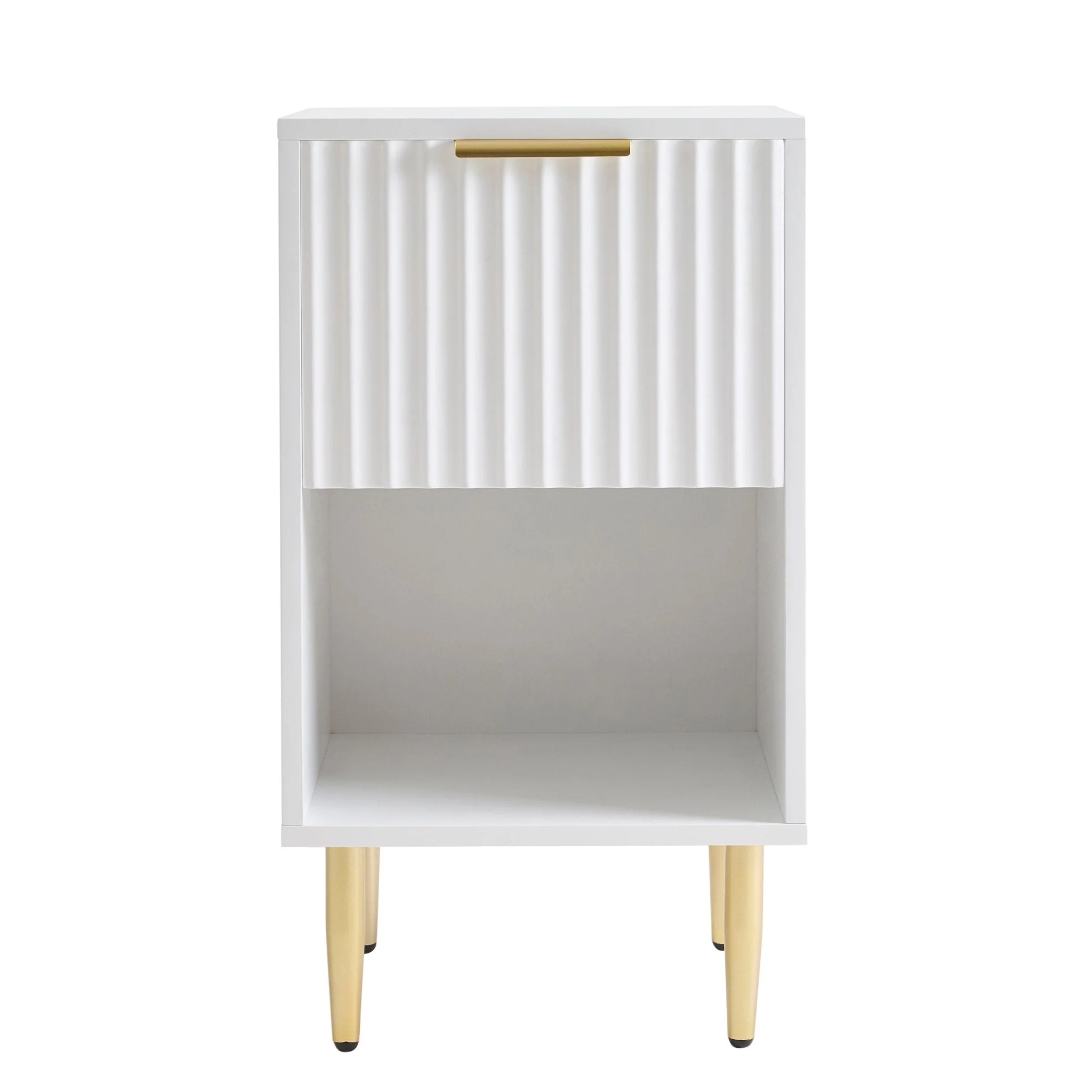 1 Drawer Nightstand - Warm White