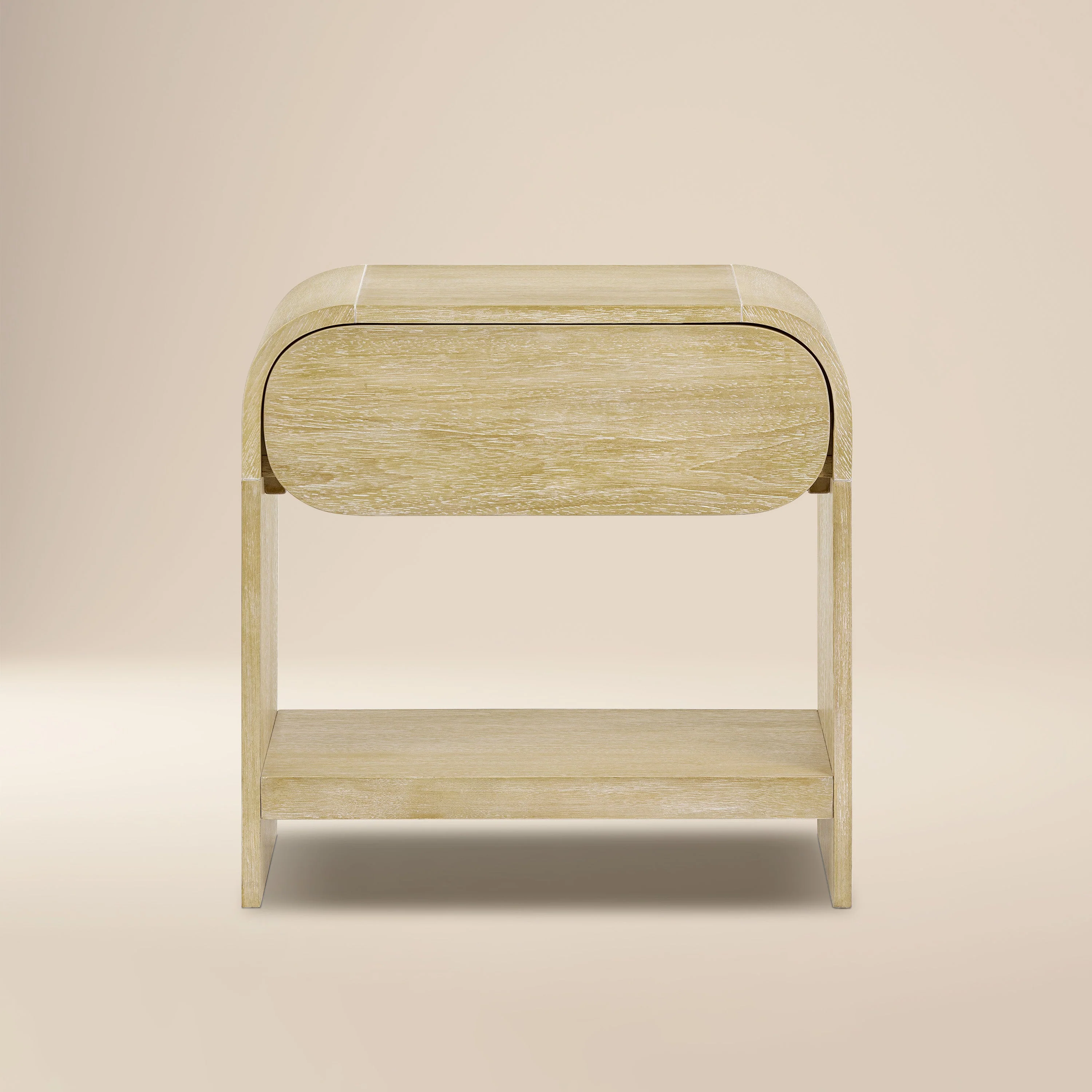 Modern Natural Nightstand for Bedroom
