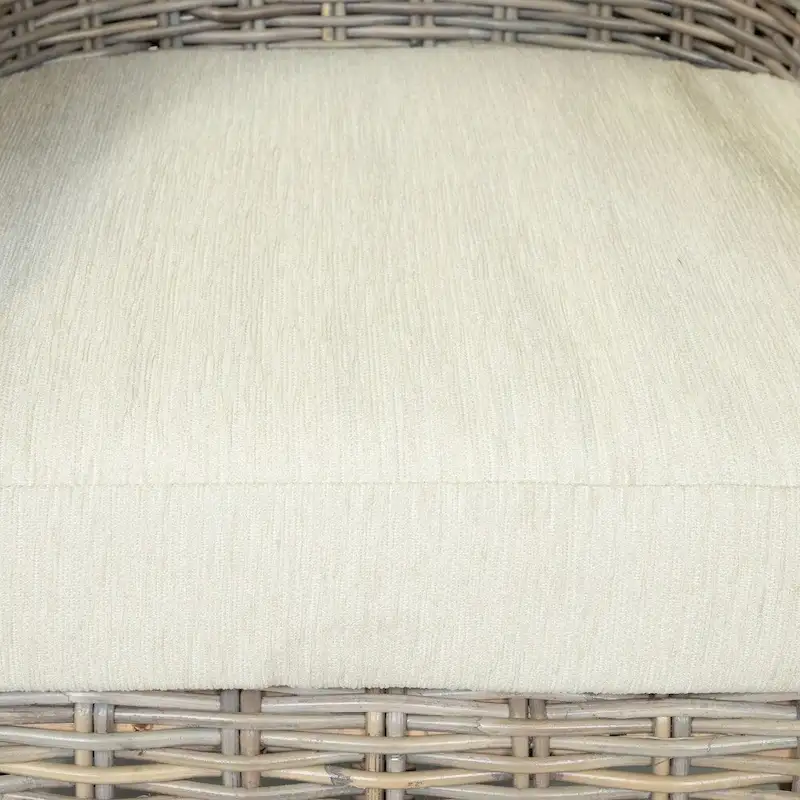 Furniture of America Lali Rustic Kubu Rattan Wicker Armchair