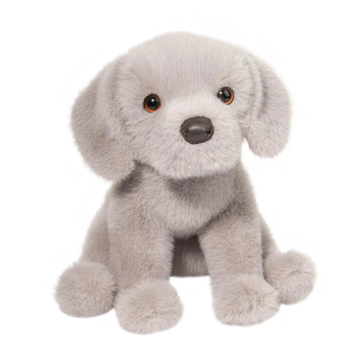 Silver Labrador Retriever Stuffed Animal Plush Dog Toy Puppy