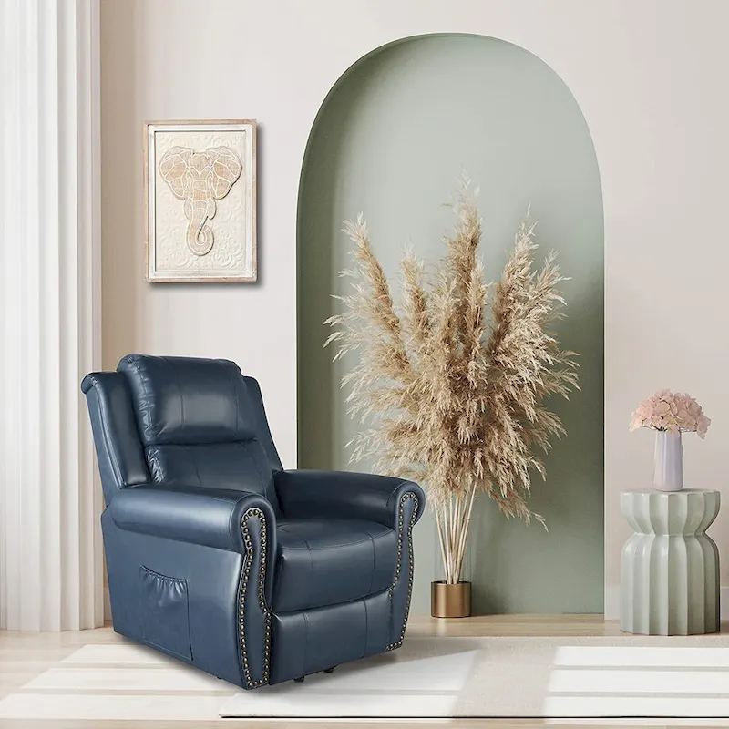 Power Lift Recliner Chair - Blue
