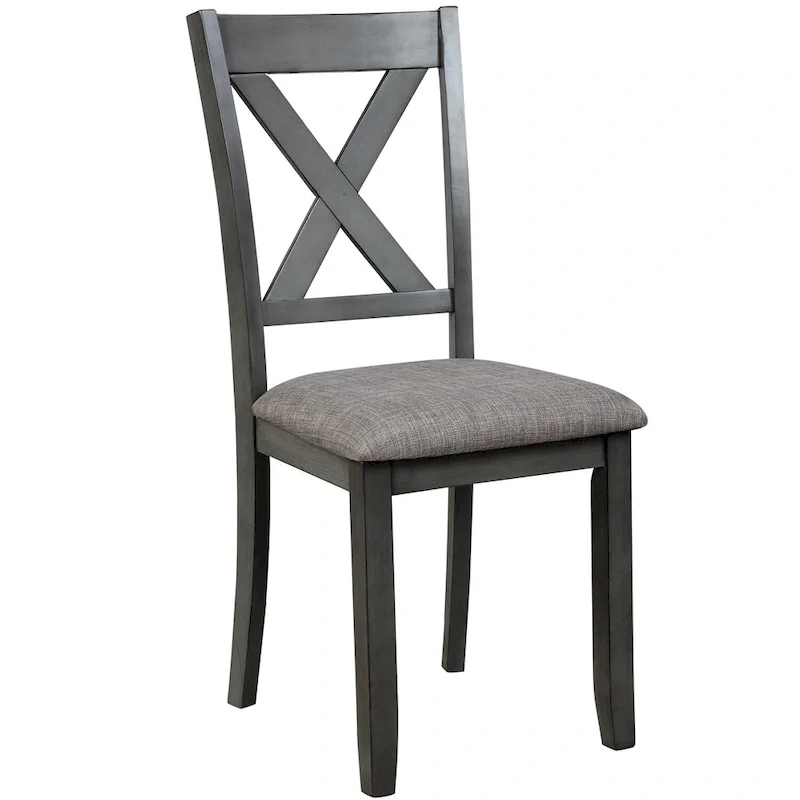 6-Piece Wooden Kitchen Dining Table Set with 4 Chairs and Bench