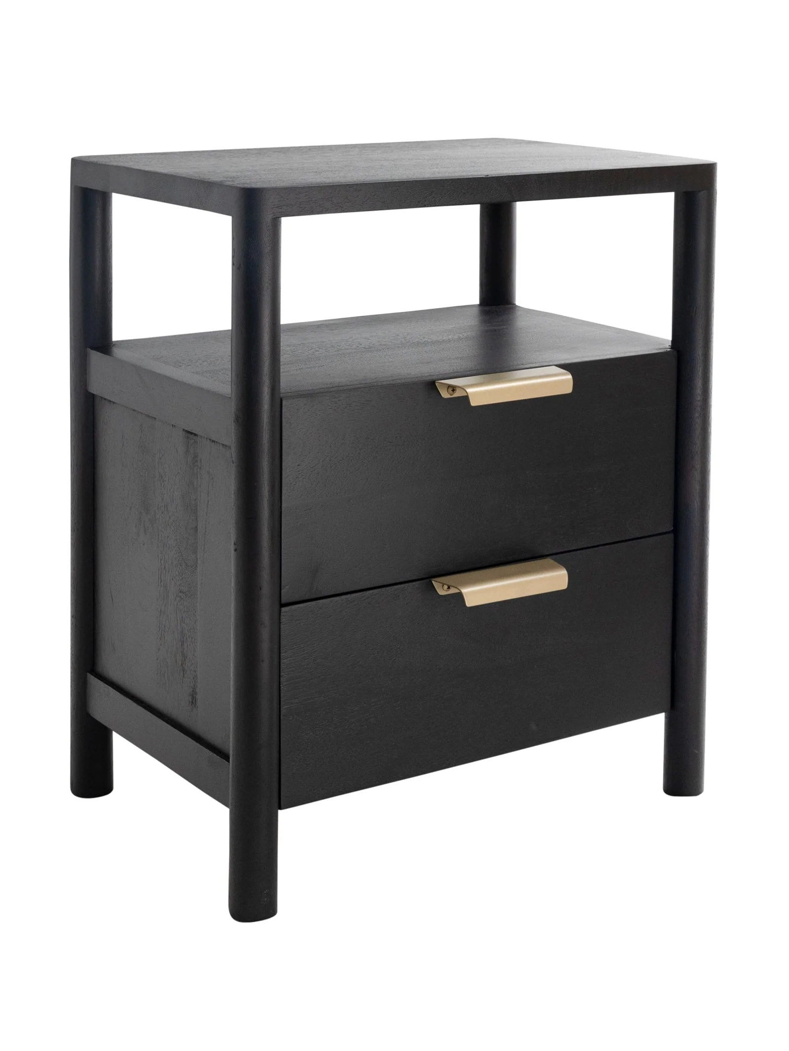 Wood Nightstand for Bedroom