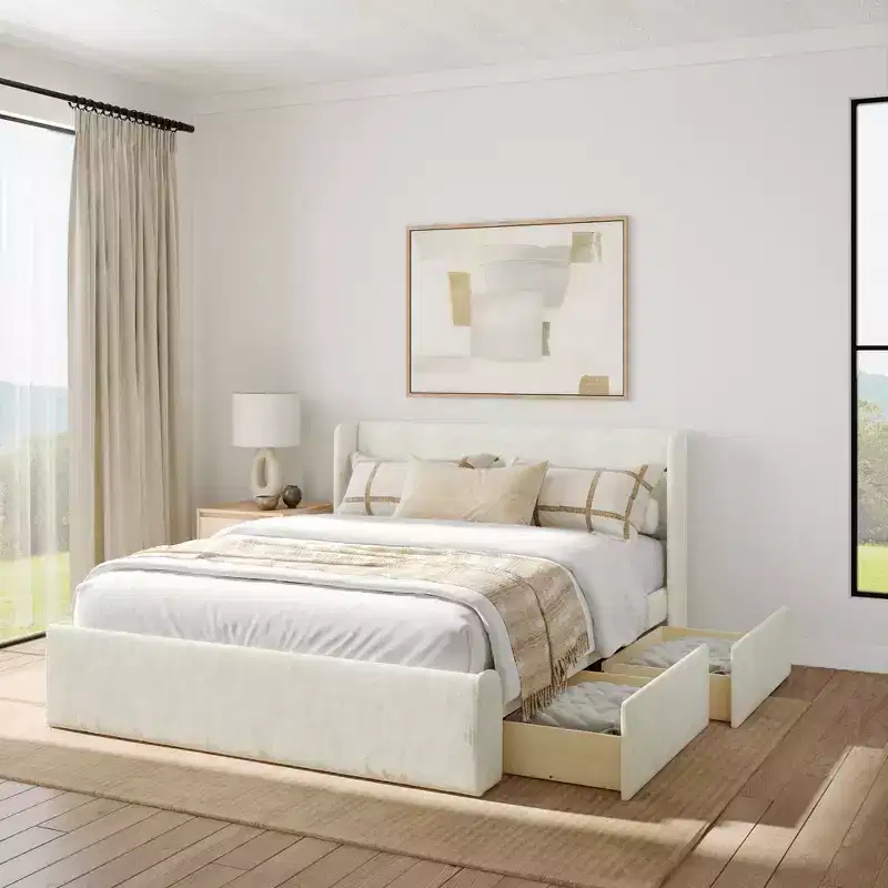 Modern Upholstered Bed