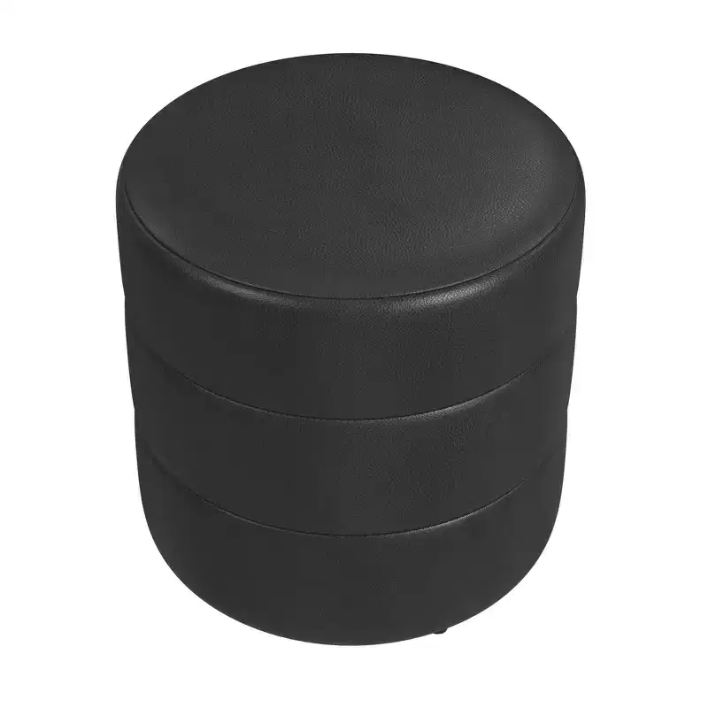 Round Upholstered Ottoman