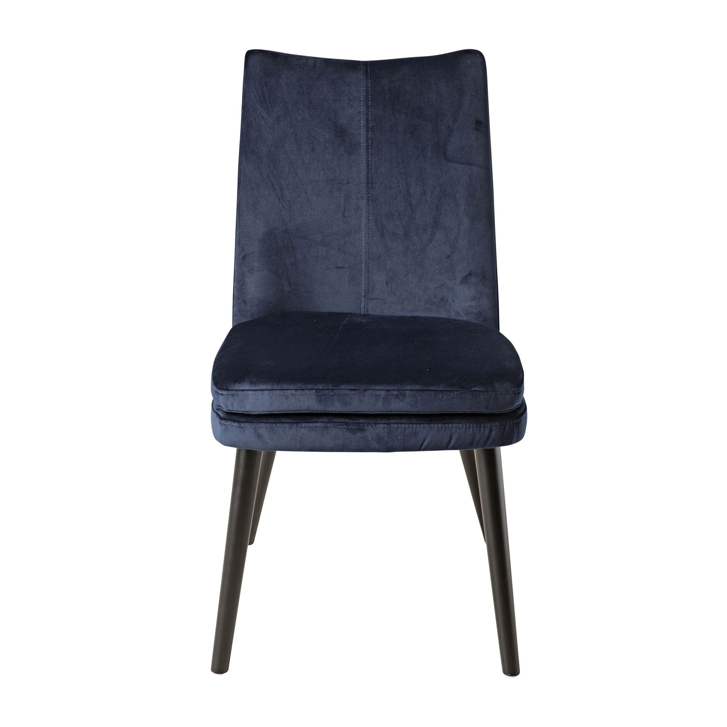 Aura Velvet Dining Chair Indigo Blue