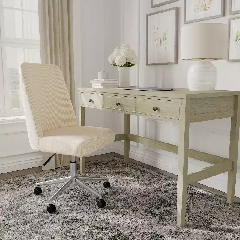 Martha Stewart Maeve Upholstered Office Chair