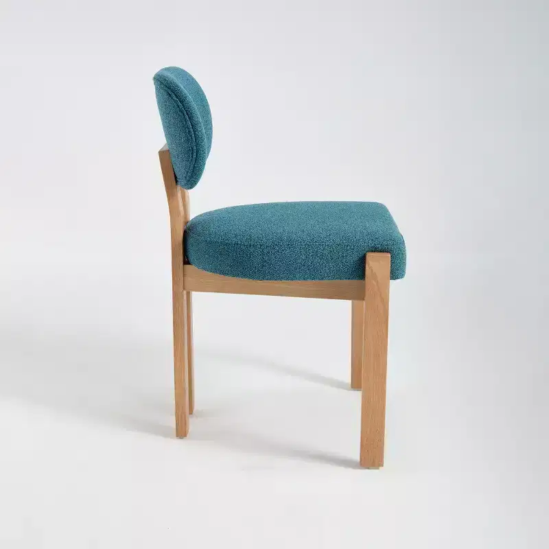 Chenille Upholstered Side Chair Dining Chairs