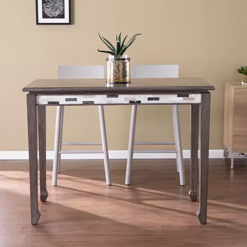 Hadersley Counter Table - Brown - SEI