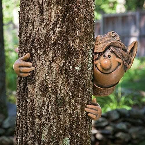 Novelty Garden Elf Tree Peeker