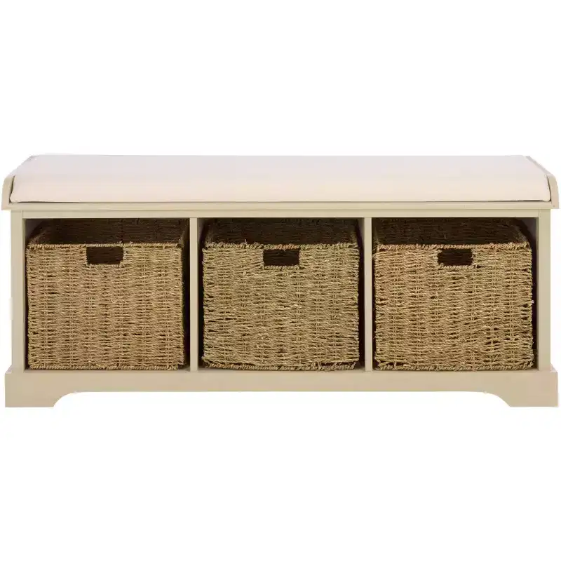 Lonan Storage Bench - AMH5733 - Safavieh Couture