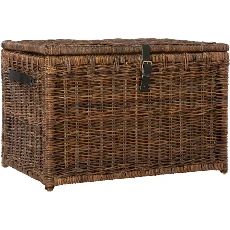 happimess Michael 35 Wicker Storage Trunk