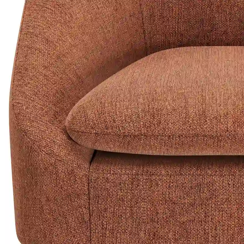 WYNDENHALL Bonita 27 inch Wide Irregular Mid Century Modern Accent Chair - 26.6 D x 26.8 W x 31.5 H