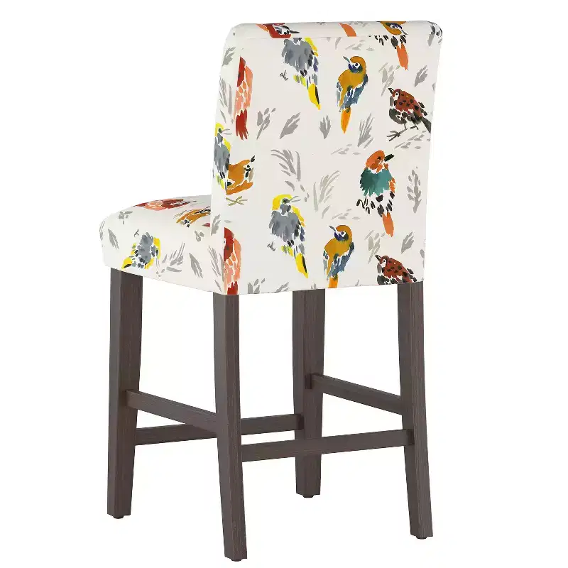 Skyline Furniture Hendrix Patterned Counter Height Barstool