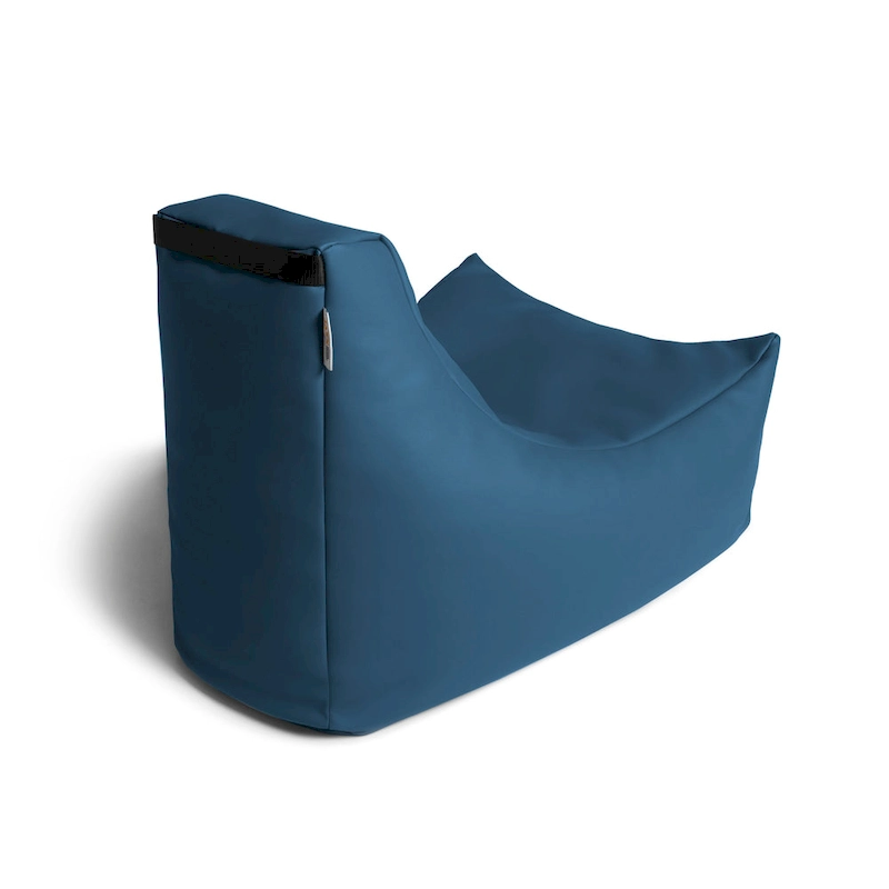 Jaxx Juniper Jr Kids Bean Bag Chair, Premium Vinyl, Royal Blue