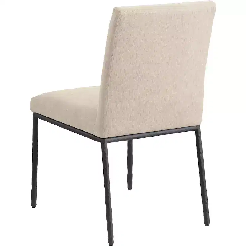 Meridian Furniture,Reeves Chenille Fabric Dining Chair, Set of 2
