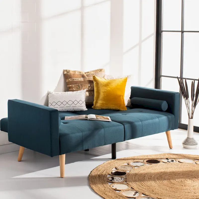 Murray Foldable Futon Bed with Pillow