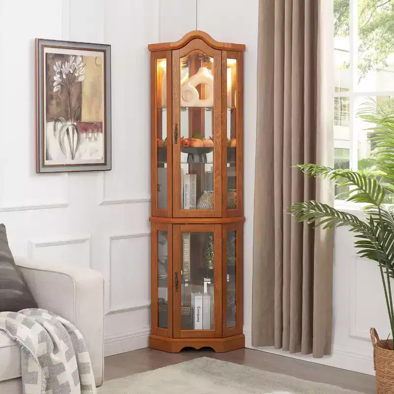Bathroom Floor Cabinet Waterproof 1 Door 1 Shelf Space-Saving