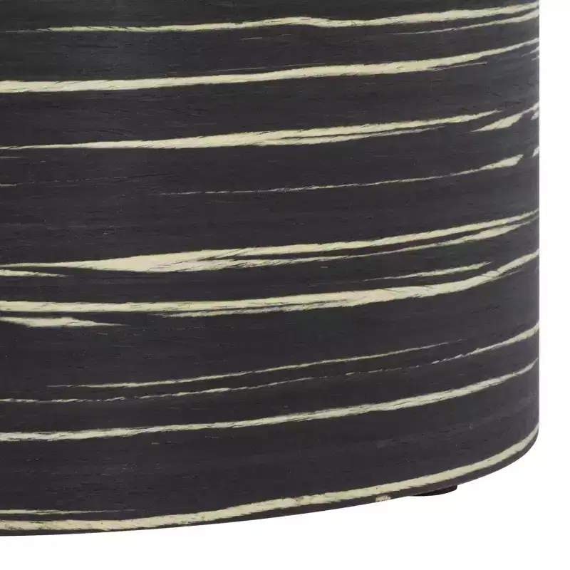 Bahan Round End Table - ACC2311A - Black - Safavieh