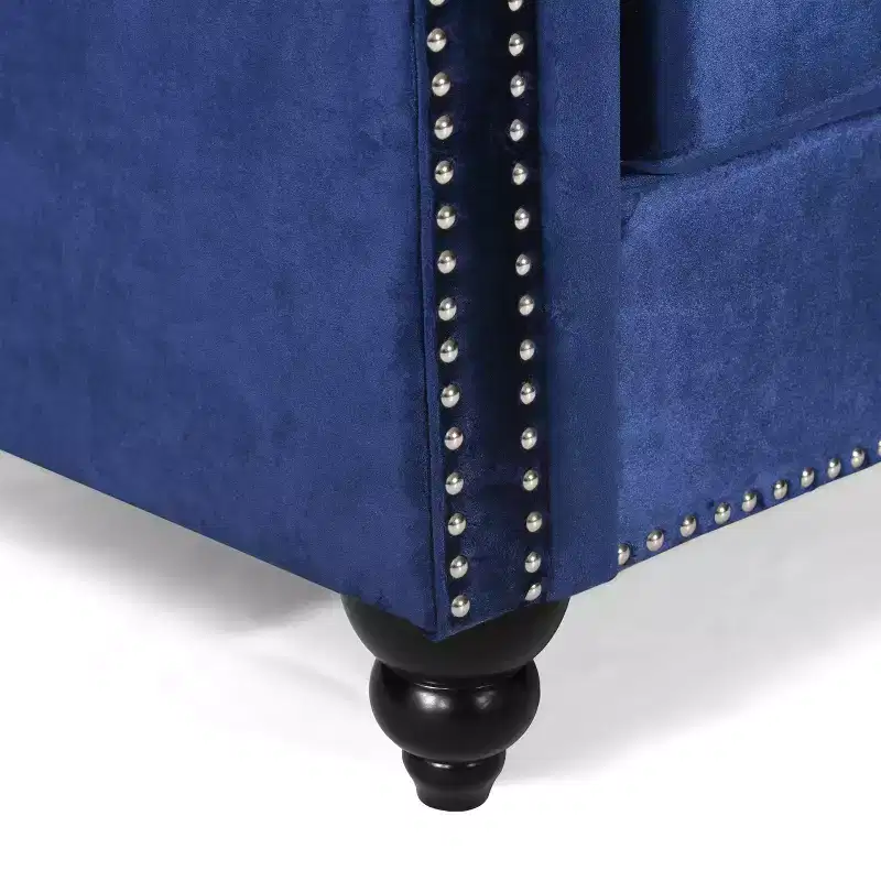Christopher Knight Home Parkhurst 3 Seater Sofa with Nailhead Trim