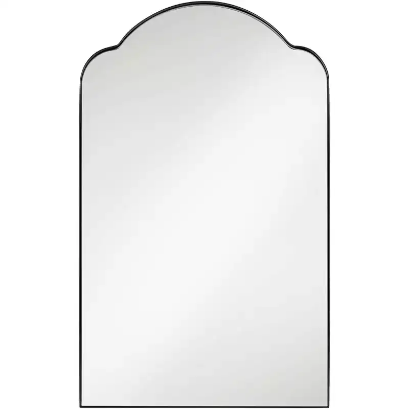 Oil-Rubbed Bronze 22 x 36 Arch Top Wall Mirror