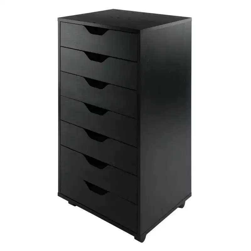 7 Drawer Cabinet with Casters -