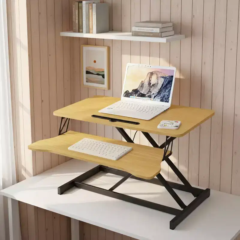 MDF Sit-Stand Desk Converter 26''H x 32''D x 16.5''W