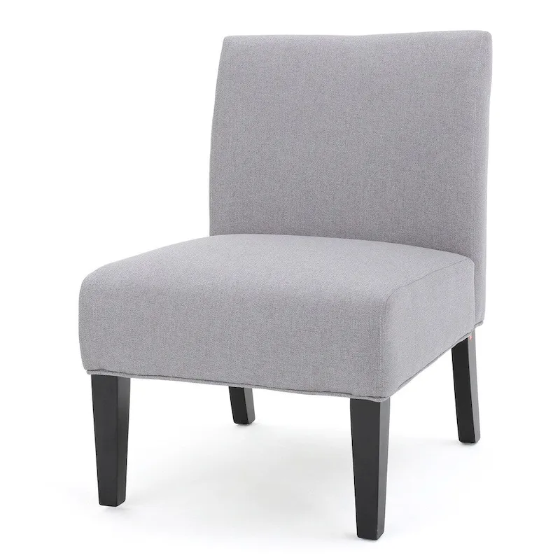 Christopher Knight Home Kassi Modern Fabric Slipper Chair - 22.50 L x 29.50 W x 32.00 H
