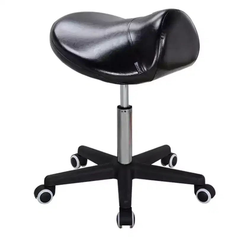 Ergonomic Swivel Saddle Stool