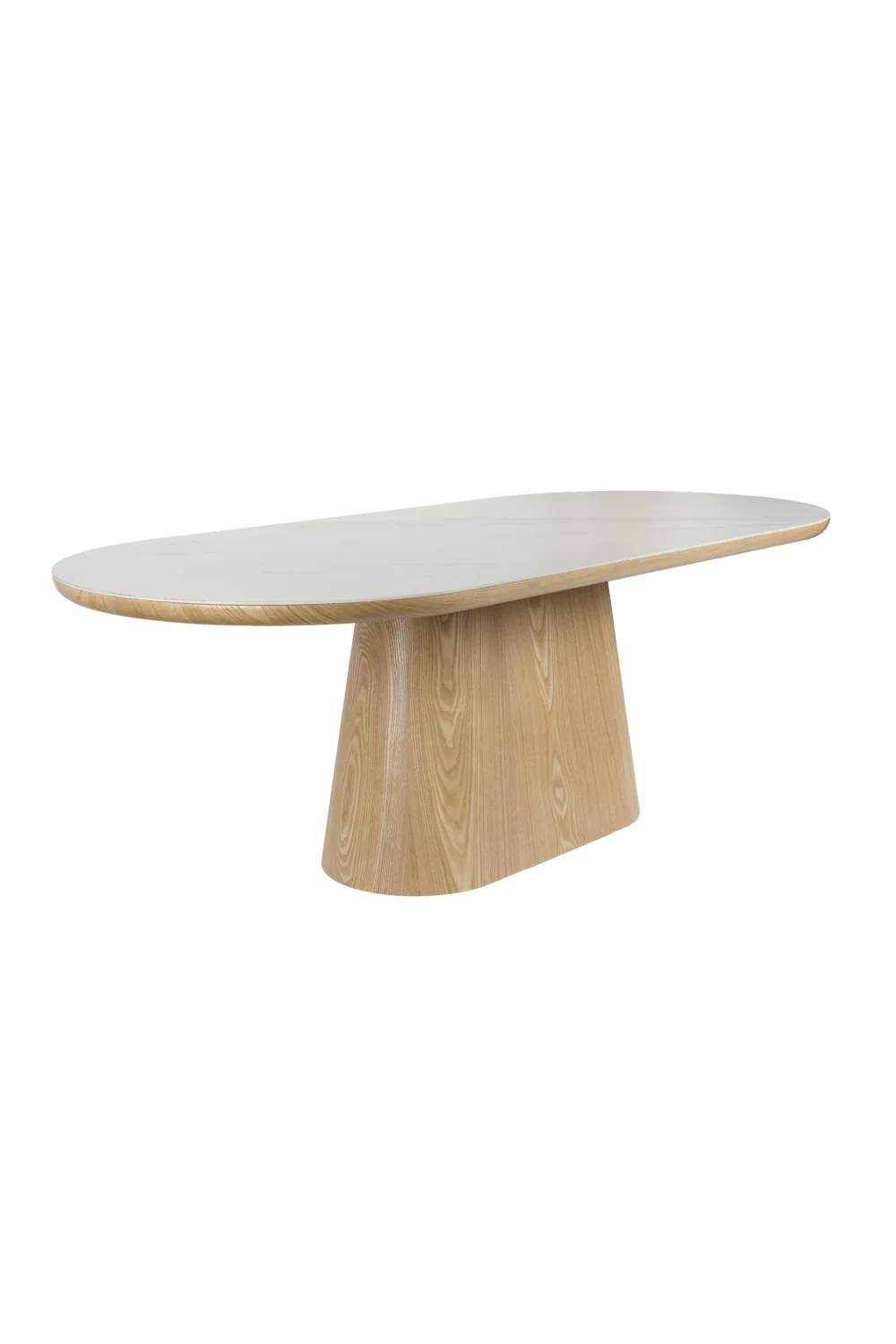 Oval Wood Dining Table