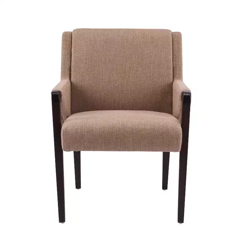 Christopher Knight Home Nattapong Modern Rubberwood Linen Upholstered Dining Chairs (Set of 2)